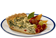 Breakfast quiche